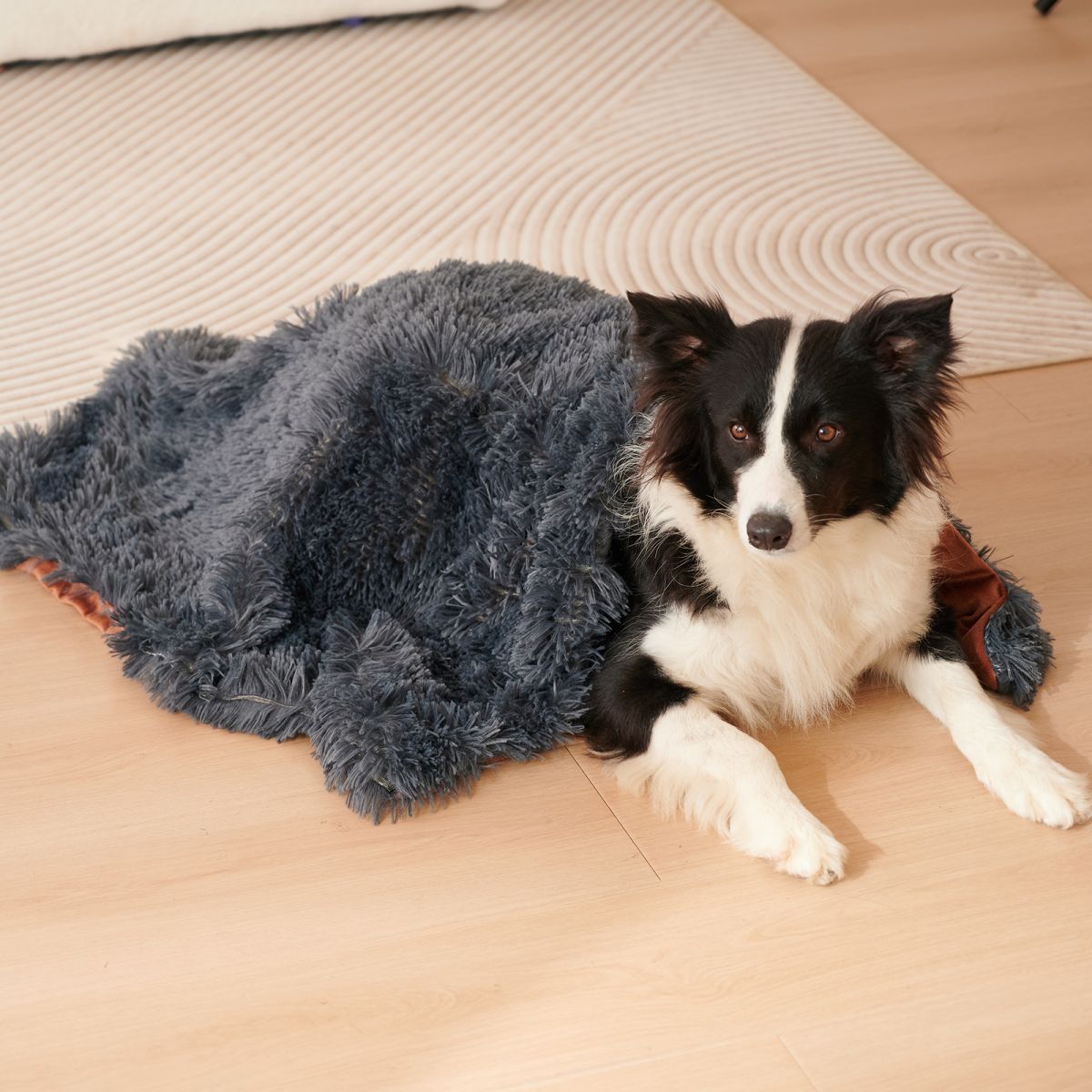 Grey Pet Cushion Plush Warm Dog Blanket Four Seasons Available Cat Blanket Dog Dual Purpose Pet Cushion Sofa