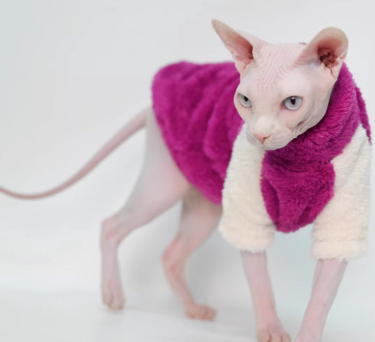 Cat Clothes Autumnwinter Plush Warm