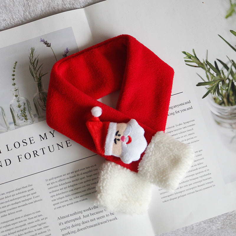 Dog Scarf Cat Hat Bib Jewelry Winter