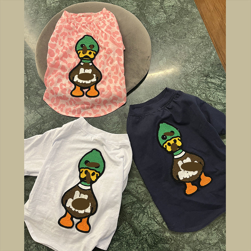 Pet Dog Clothes Mid-thin T-shirt