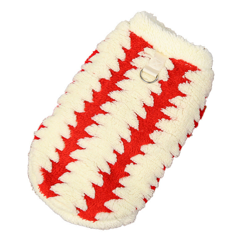 Fashion Golden Retriever Pet Fleece Clothing