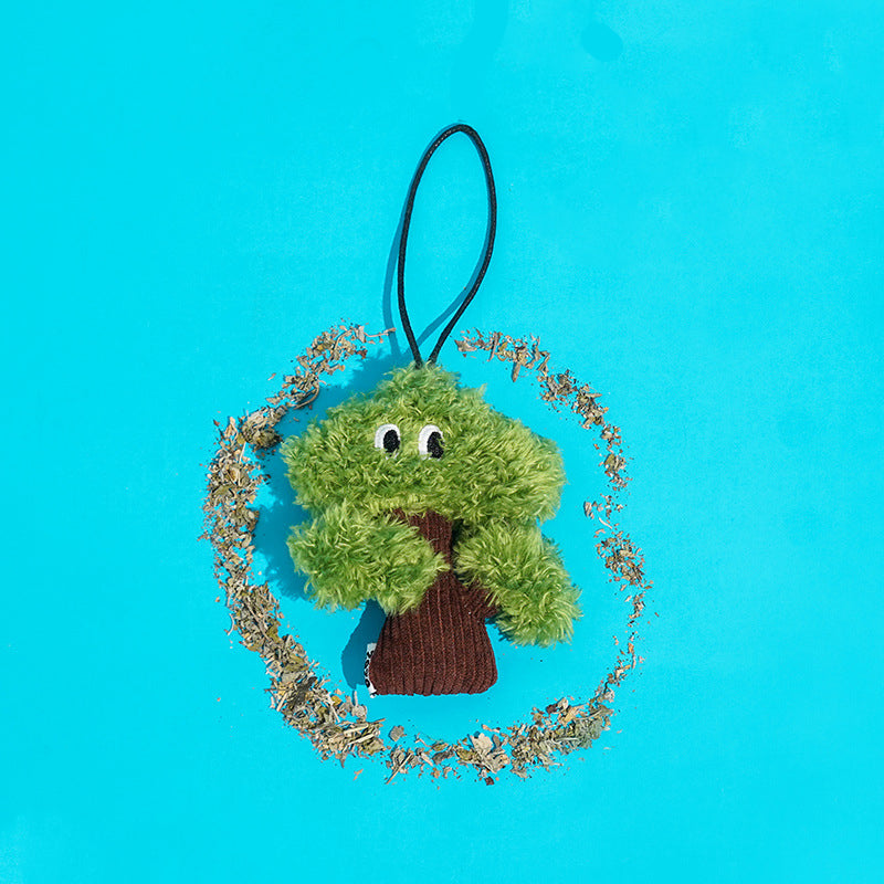 Pine Tree Cat Mint Toy Bag Pendant Self Hi Grinding Cat Bite Cat Kitten Tease Cat Stick