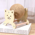 Sisal-Woven Wear-Resistant Vertical Cat Scratching Ball Innovative New Pet Toy