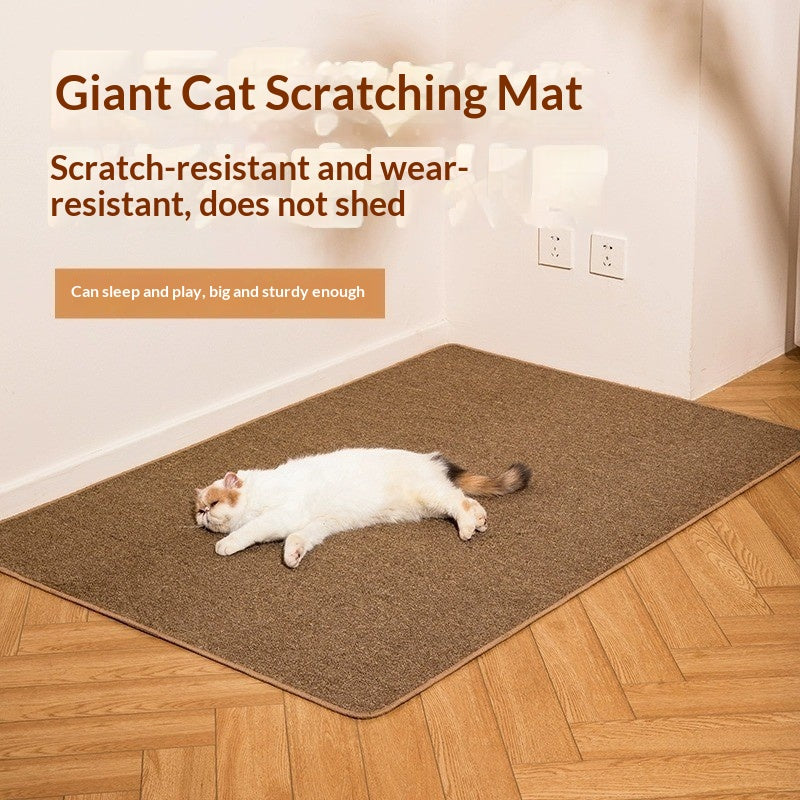 Wear-resistant Chip-free Cat Scratch Board And Bed Combined Into One Sleeping Mat