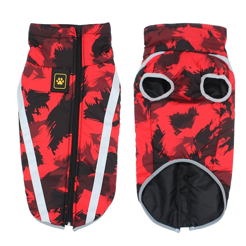 Dog Reflective Warm Shell Jacket Thick