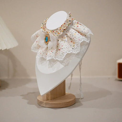 Delicate Lace Pet Bib Collar