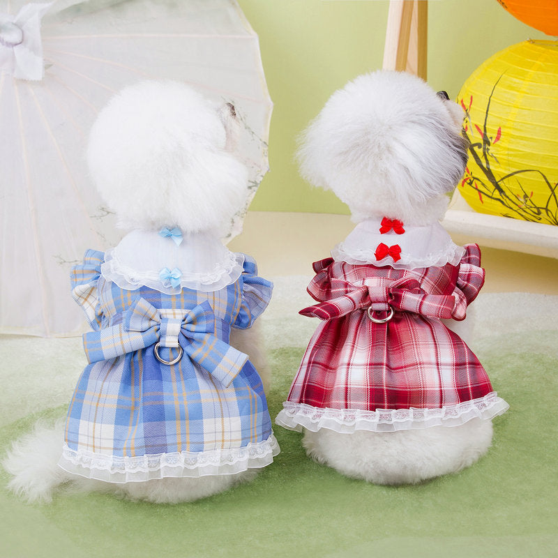 Pet Summer Thin Cat Dog Clothes Skirt