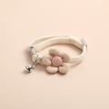 Cute Cartoon Flower Bell Pet Collar