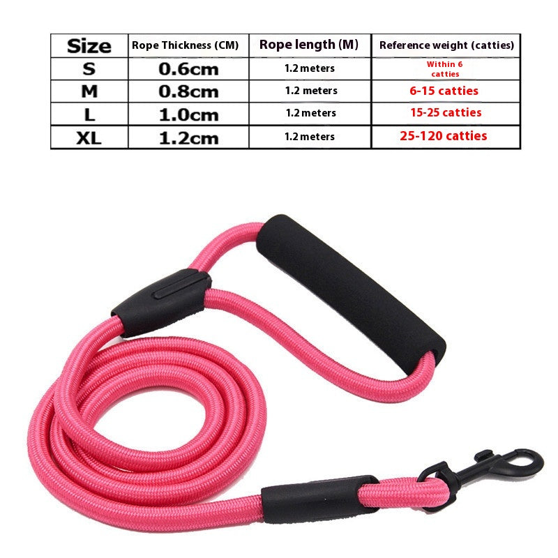 Dog Hand Holding Rope Anti-slicing Dog Leash