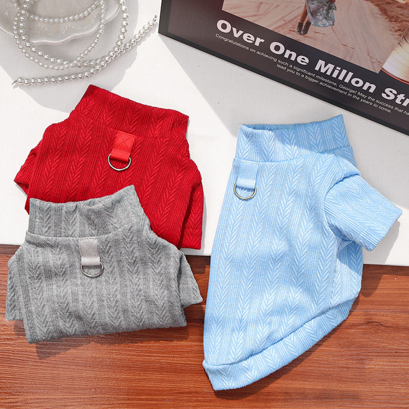 Early Autumnwinter Base-layer Stretchy Pet Dog And Cat Clothing
