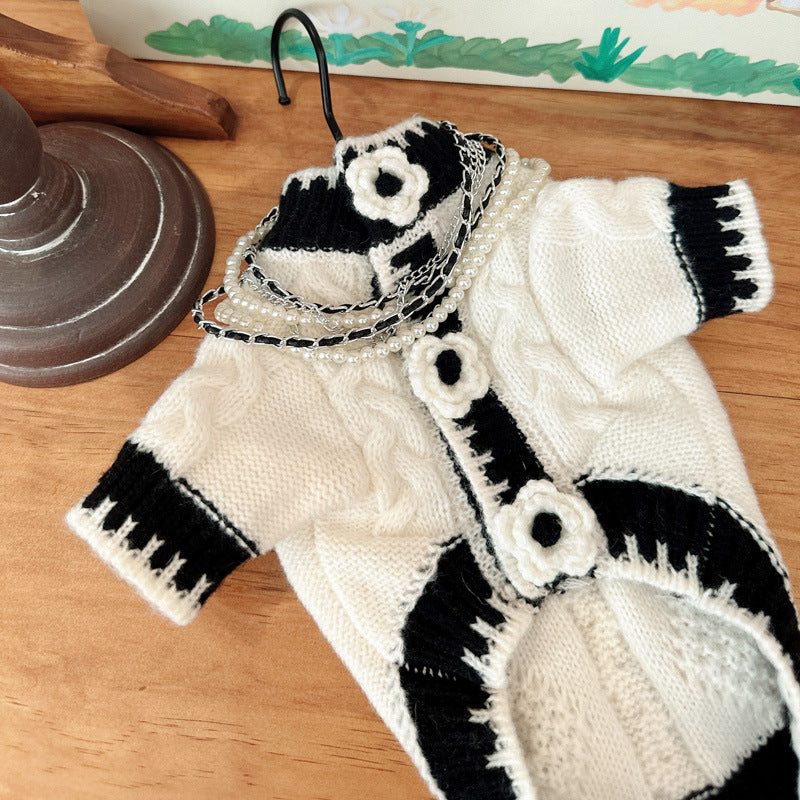 Dog Clothes Pet Autumn And Winter Jarre Aero Bull Schnauzer Sweater