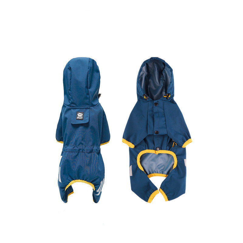 Dog Raincoat Is All Inclusive And Waterproof