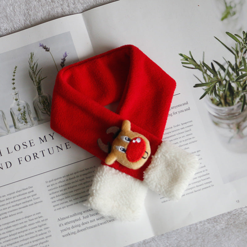 Dog Scarf Cat Hat Bib Jewelry Winter