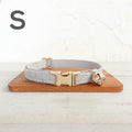 Pet Cat Collar Light Grey Double Soft