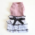 Polka Dot Lace Cake Dress Pet Clothes
