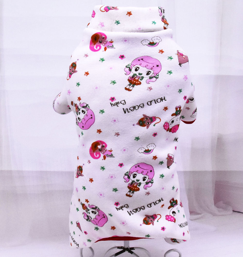 Cat Autumn And Winter Clothes Four-legged Casual Little Fairy Fleece