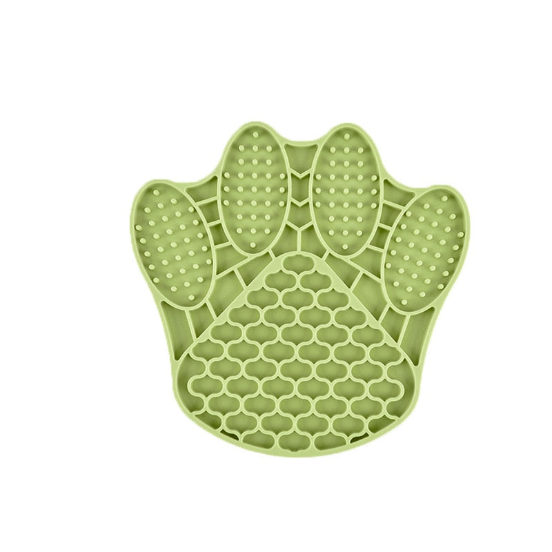 New Food Licking Mat Cat Bowl Pet Dinner Plate Dog Silicone Pet Slow Food Plate Slow Food Bowl Dog Licking Plate Mat