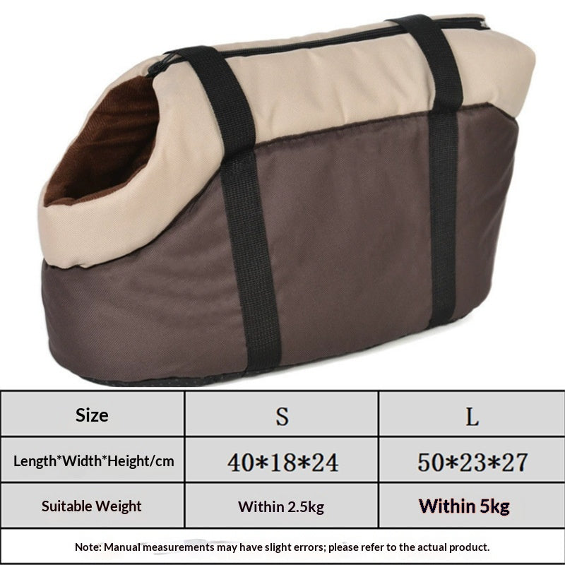 Portable One-shoulder Warm Pet Bag