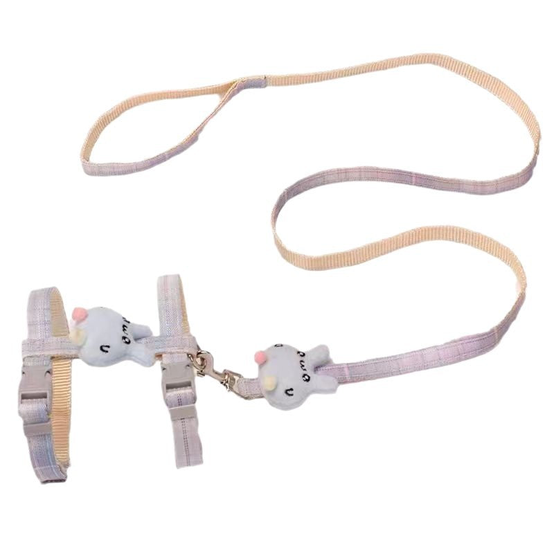 Pet Hand Holding Rope I-shaped Chest And Back Suit
