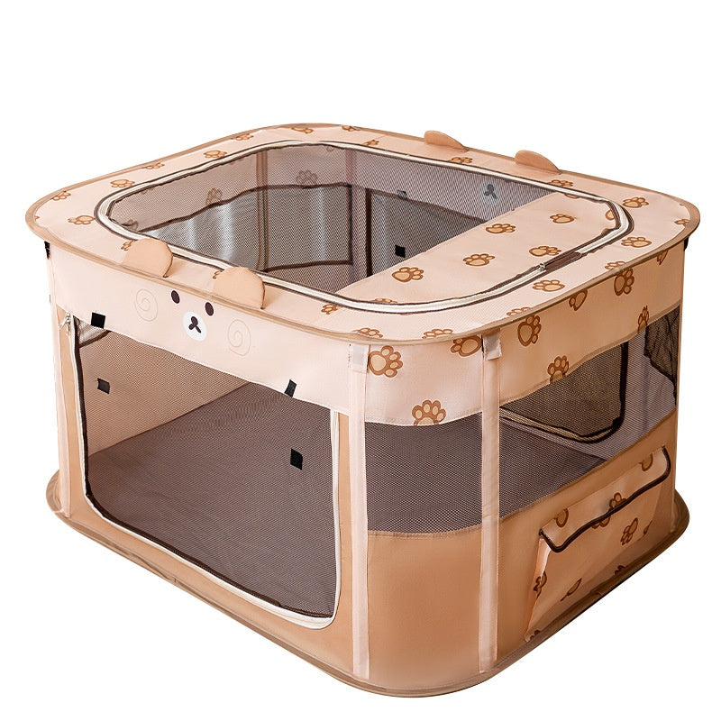 Animal-shaped Delivery Room Foldable Cat Nest Tent