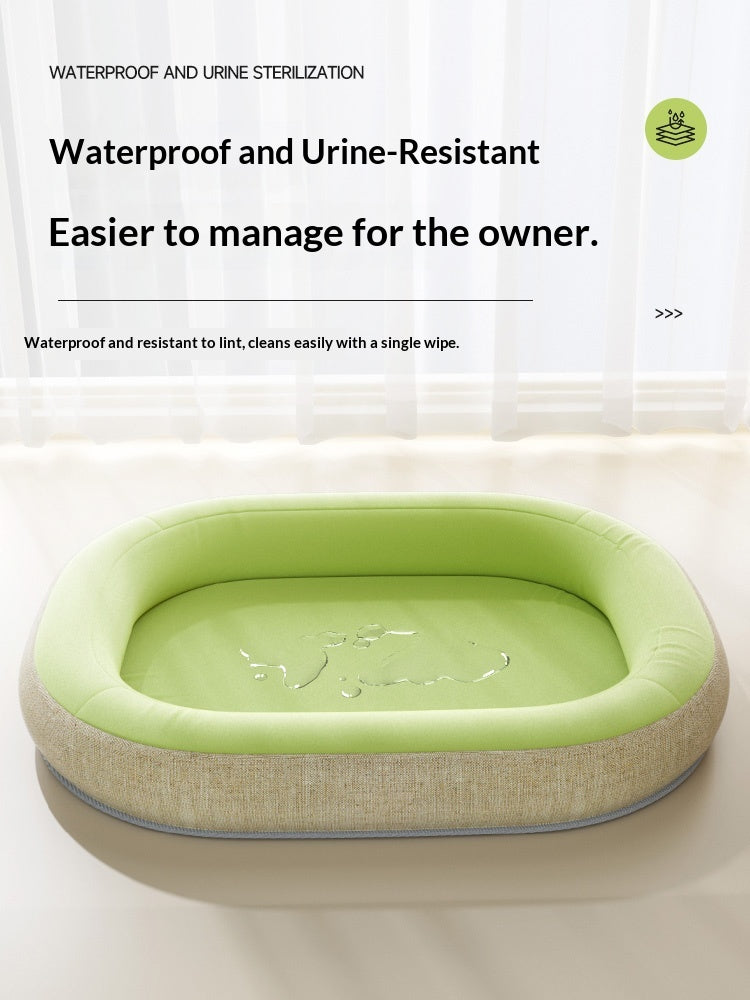 Waterproof Cooling Oval Bed