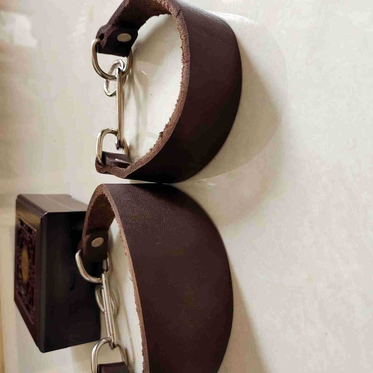 Widened Greyhound Leather Collar