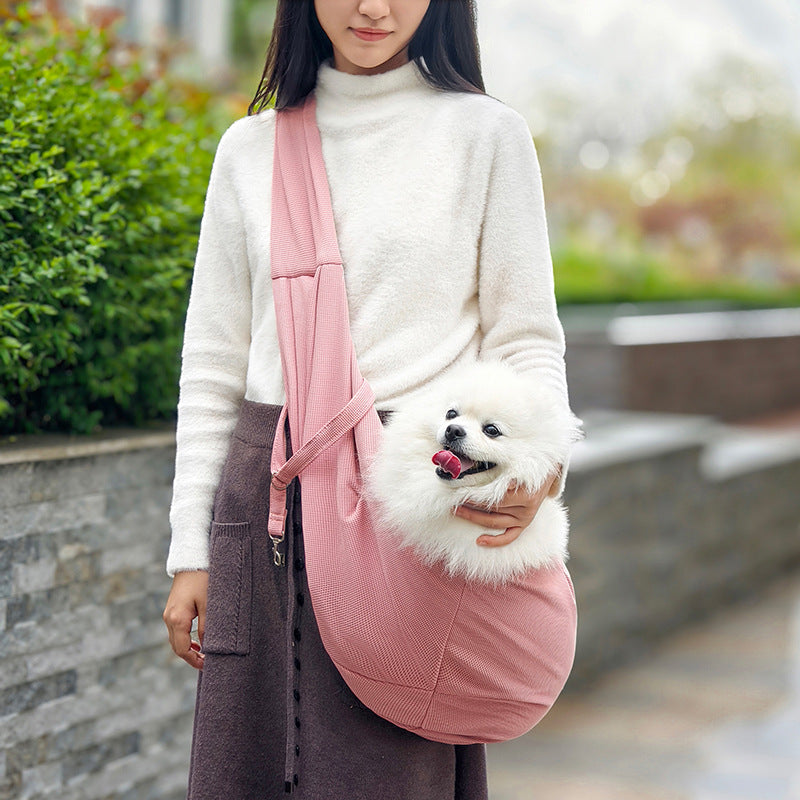 Crossbody Cat Bag Large Capacity Outing Portable Pet Bag