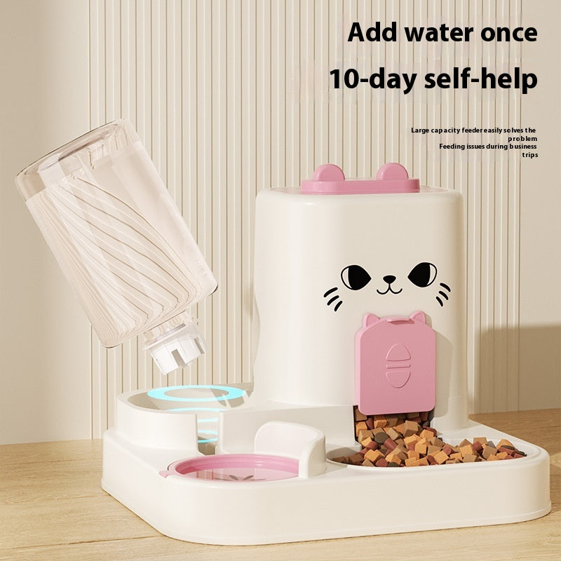 Cat Feeder Water And Grain Integrated Casting