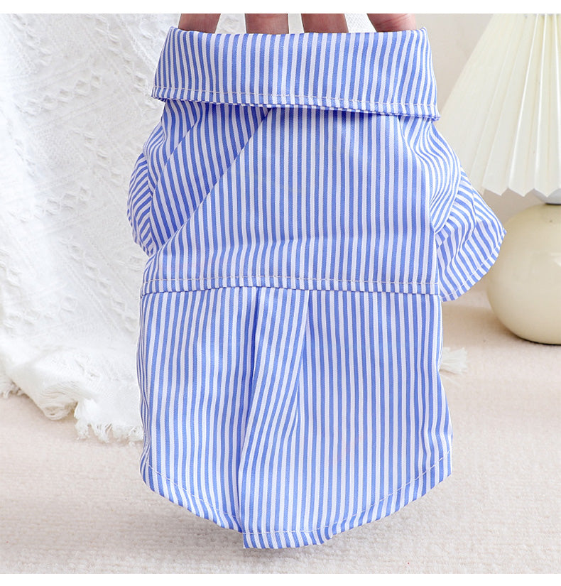 Thin Style Shirt Breathable Teddy Bichon Pomeranian Puppy Small And Medium-sized Dog Suit