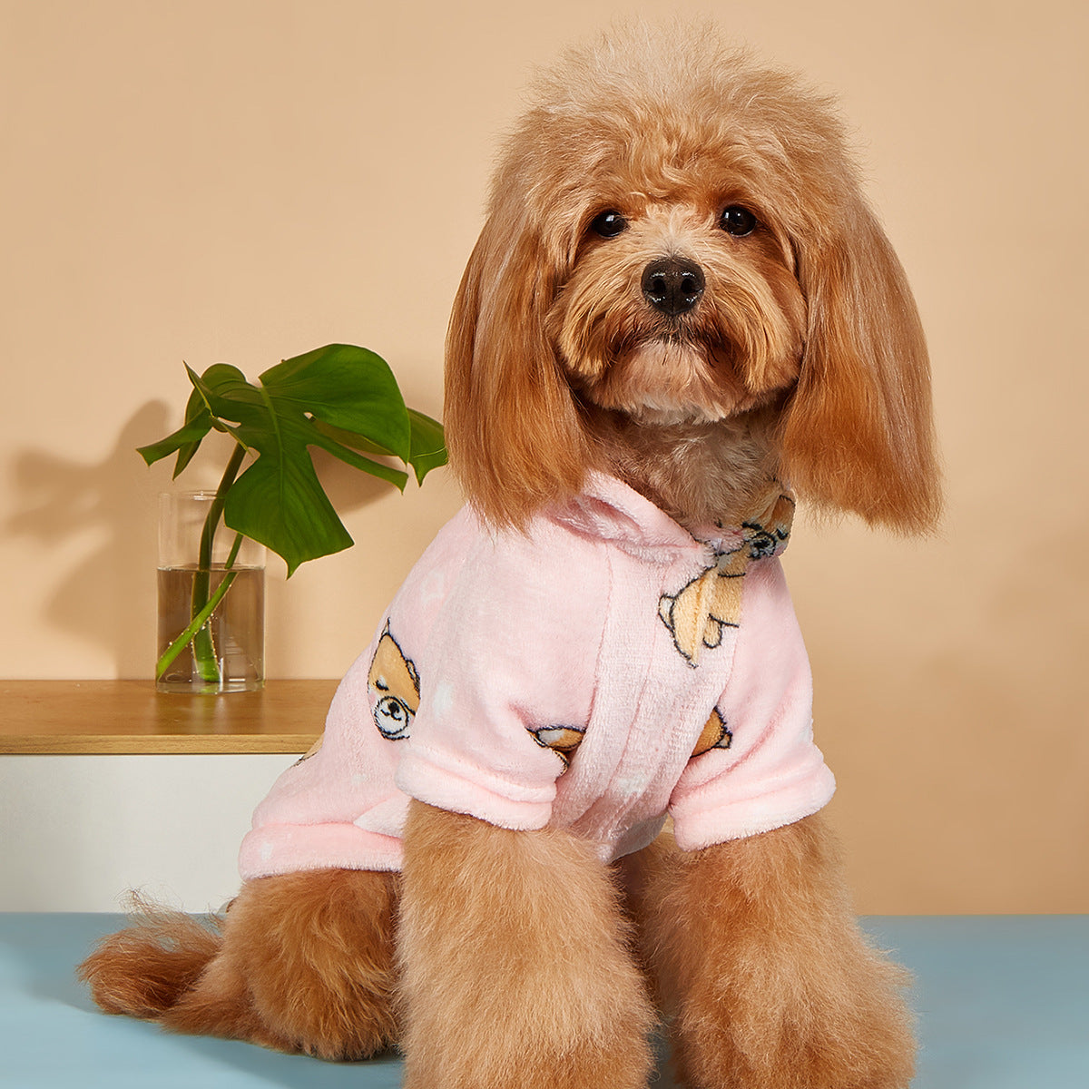 Small Dog Pet Clothes Warm Plush Coat