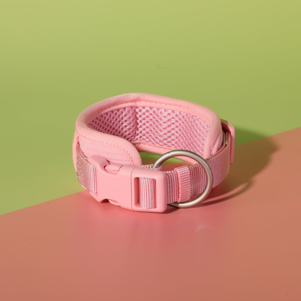 Design Pink Corduroy Pet's Chest-back Can Carve Writing Collar Rope Dog Walking Bag