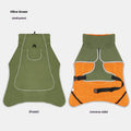 Dog Shell Jacket Waterproof And Rainproof Dual-use Clothes Large Pet Trench Coat