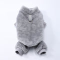 Polyester Pet Solid Color With Fur Clothes
