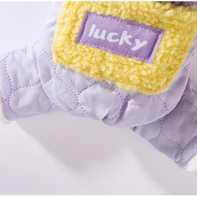 Thick And Warm Pockets For Dogs, Four-legged Cotton Clothes For Cats, Teddy Bichon Frises And Pet Dogs In Autumn And Winter