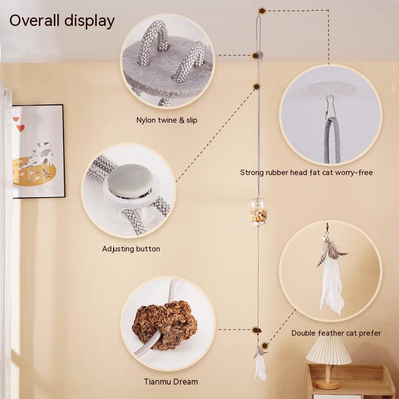 Cat Educational Toy Pet Self-Hi Leakage Food Feeder