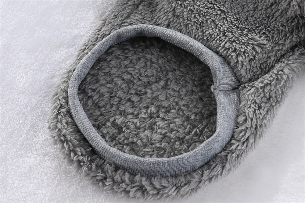 Pet Warm Thickened Double-sided Fleece Two-legged Clothes