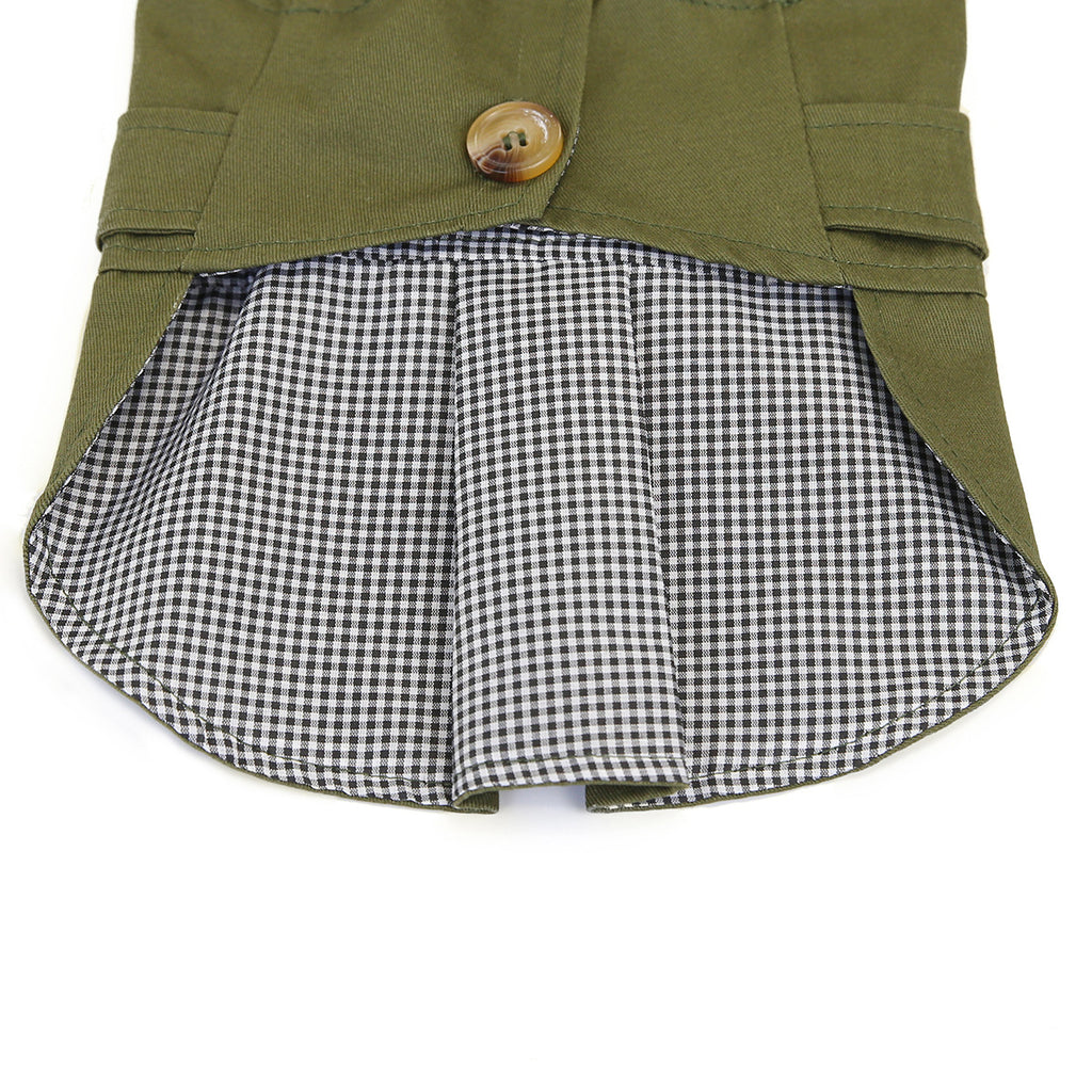 Three-color Windbreaker, Fashionable And Trendy Dog Clothes, Suitable For Autumn And Winter, For Small Dogs Such As Teddy And Bear