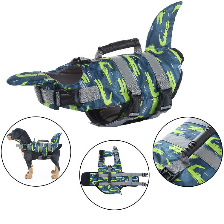 Dog Supplies Pet Swimsuit Life Jacket Pet