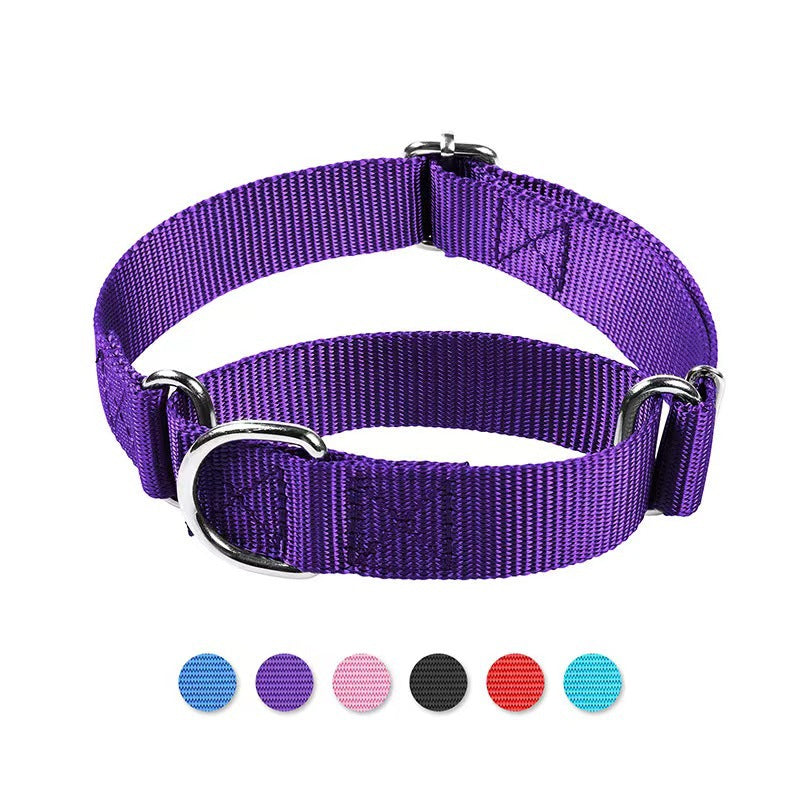 Cat And Dog Collar Adjustable Nylon Explosion-proof Dog Harness Hand Holding Rope Pet Supplies