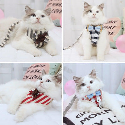 Anti-strike Tie Cat Rope Vest Type Kitten Chain