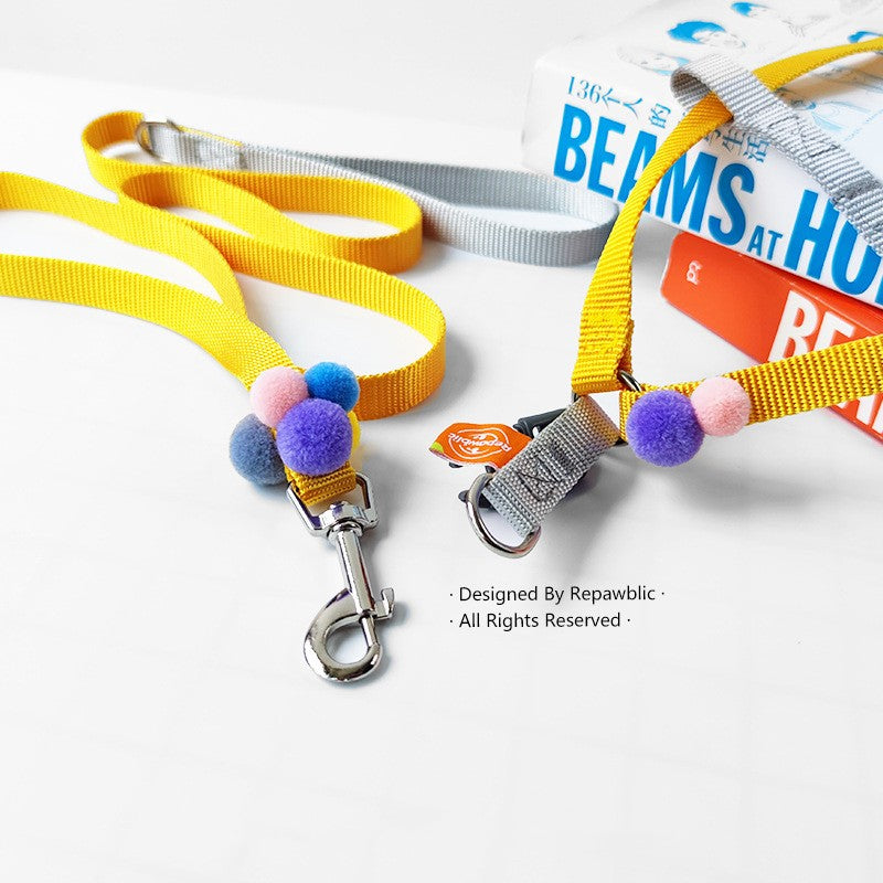 Small Dog Chain Chest Strap