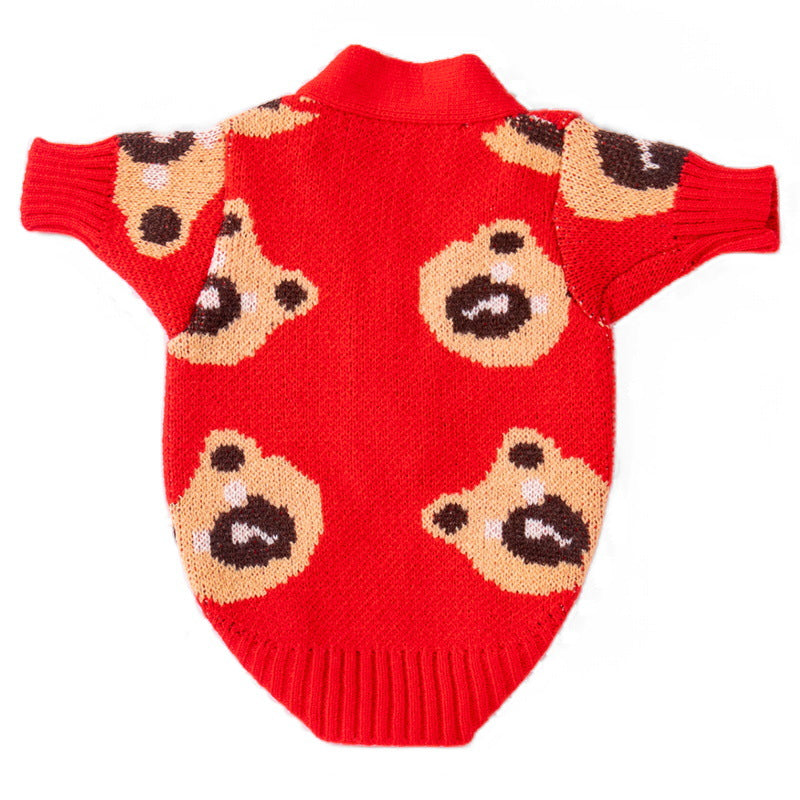 Pet Small Dog Cute Casual Sweater