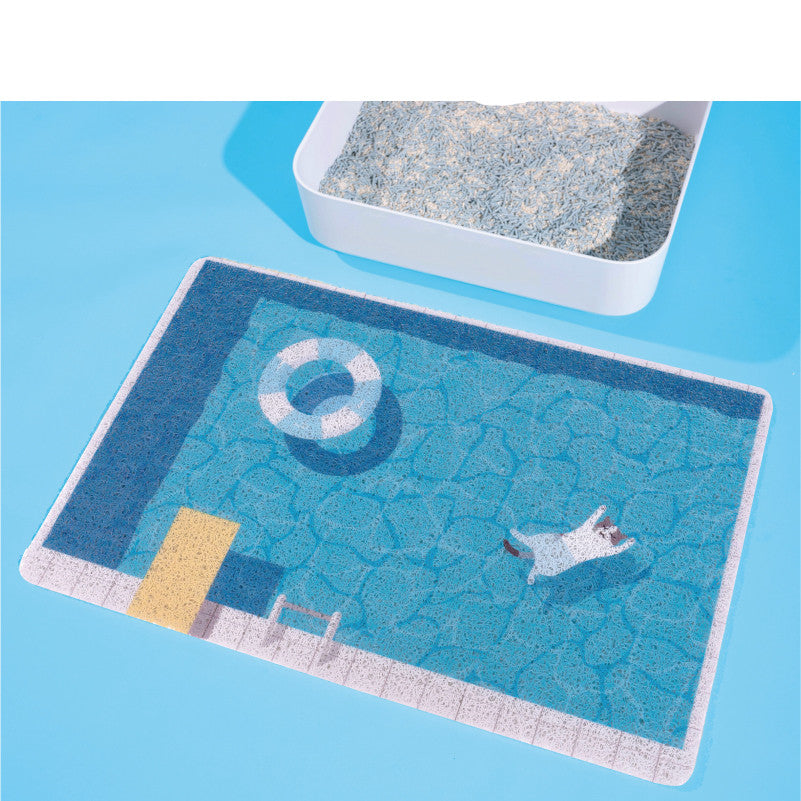 Puff Laboratory Falling Sand Cat Litter Swimming Pool
