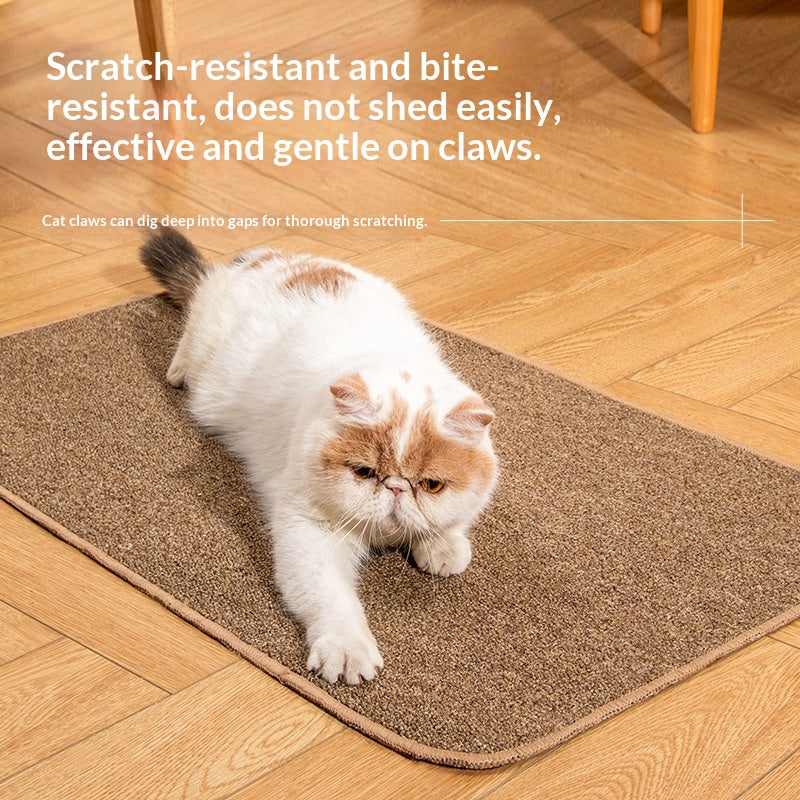 Wear-resistant Chip-free Cat Scratch Board And Bed Combined Into One Sleeping Mat