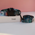 Ethnic Style Webbing Printed Pet Collar Outdoor Dog Walking Dog Leash