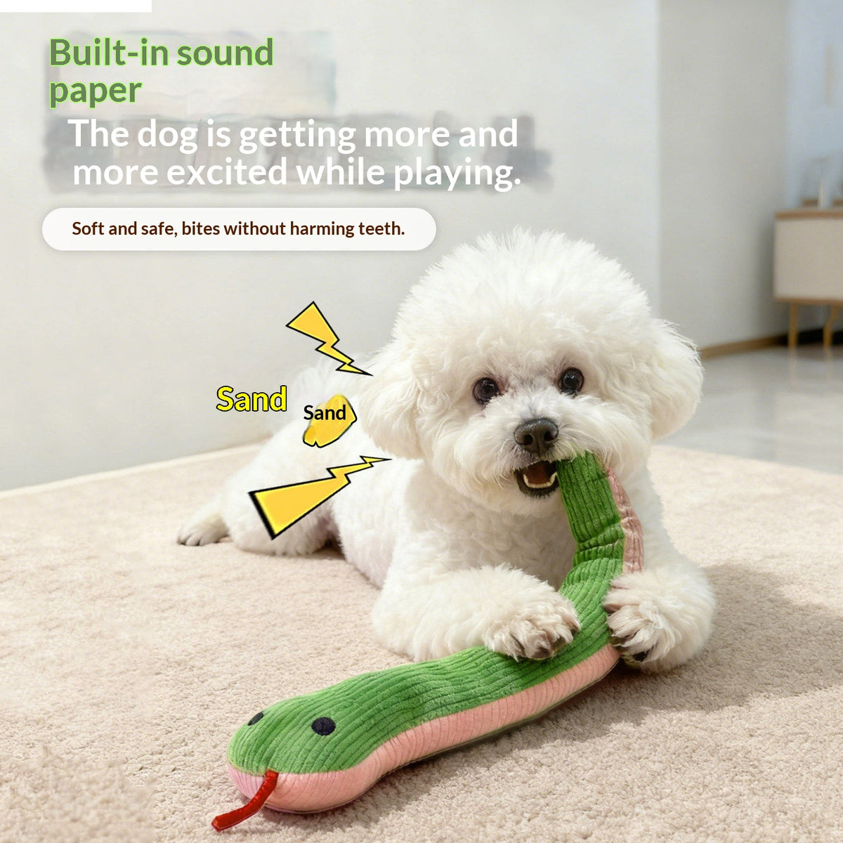 Pet Cat Teaser Snake Toy