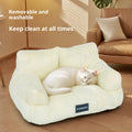 Cat Nest Dehaired Angora Removable Pet Bed Kennel