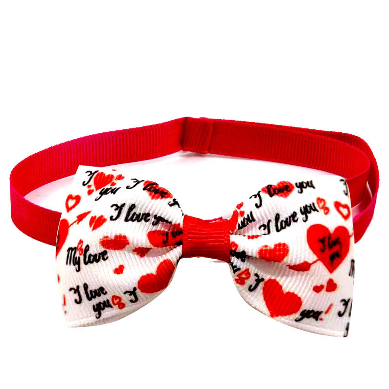 Pet Bow Tie Loving Cupid Cat