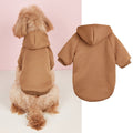 Classic Solid-color Hoodie For Pet Warmth