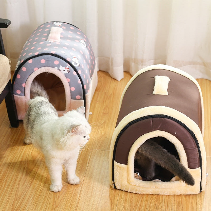 Four Seasons Universal Dog Pet Supplies Cat Nest Removable And Washable